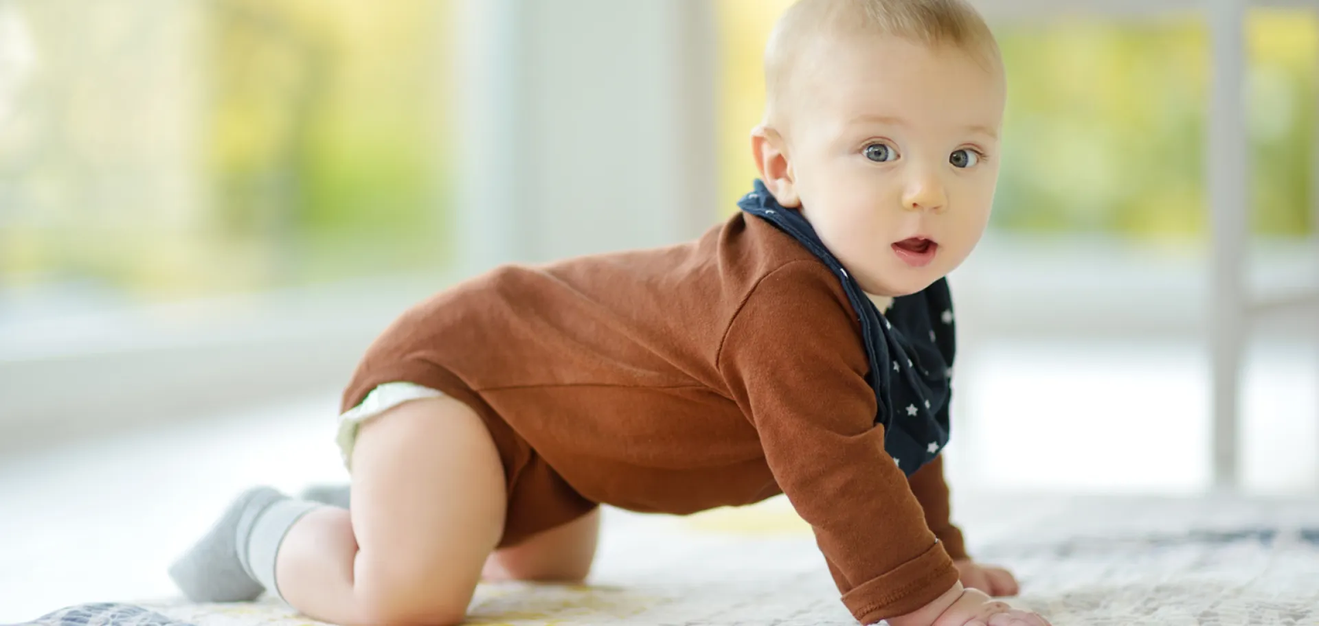 Bébé à 4 pattes