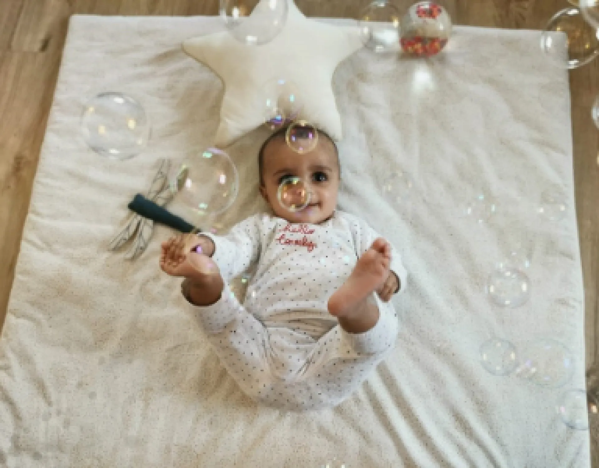 bulles de savon rebondissantes