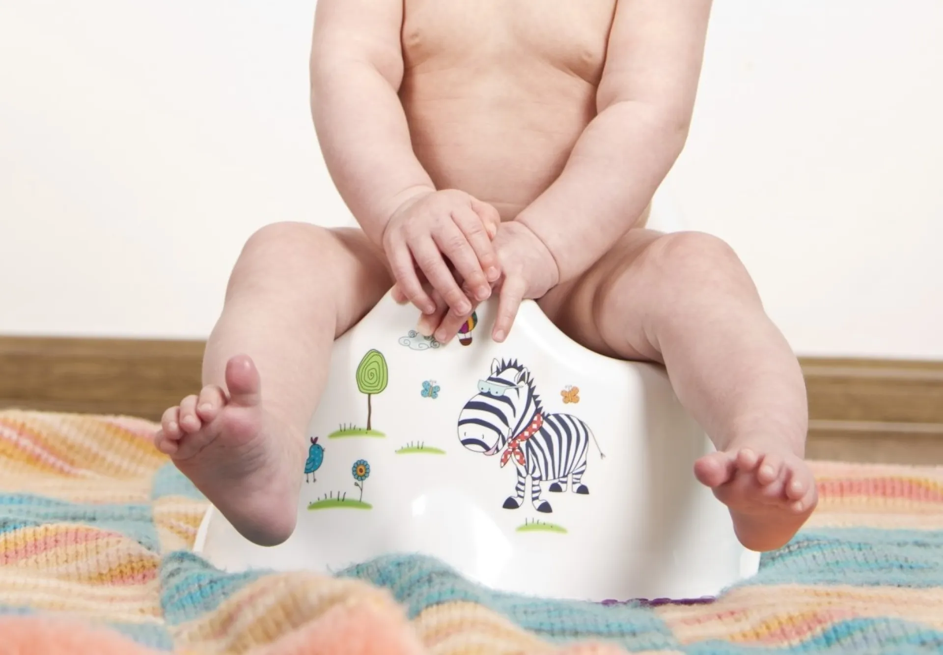 Enfant sur le pot