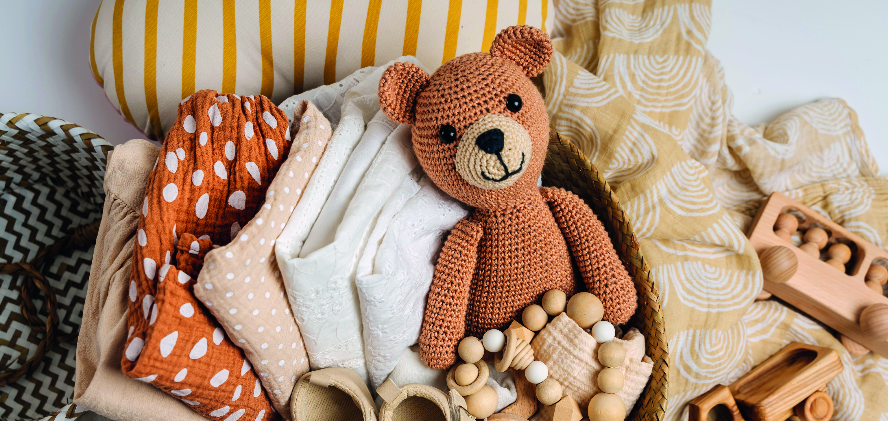 Peluche et autres accessoires pour la naissance bébé