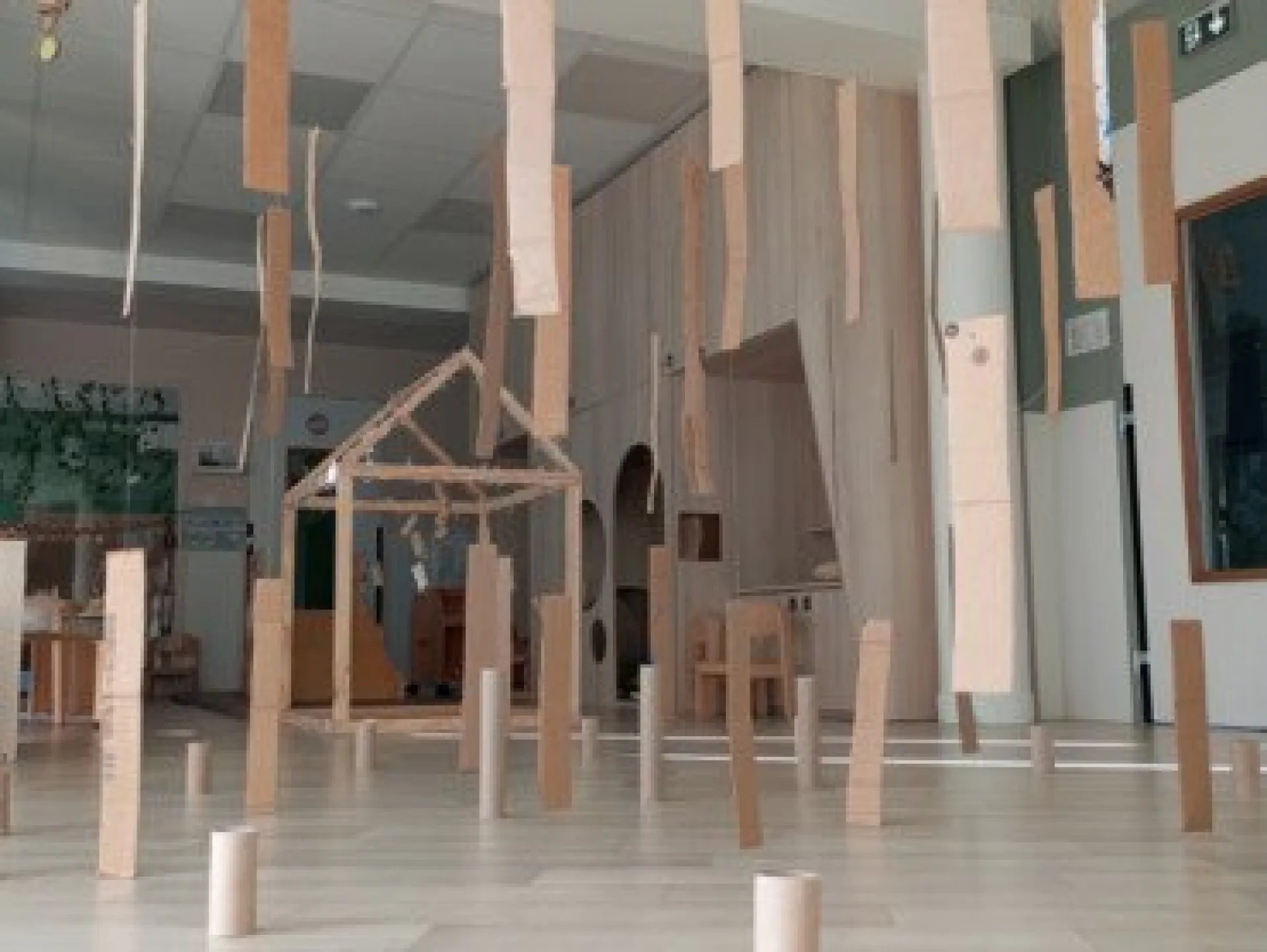 Intérieur salle de vie crèche